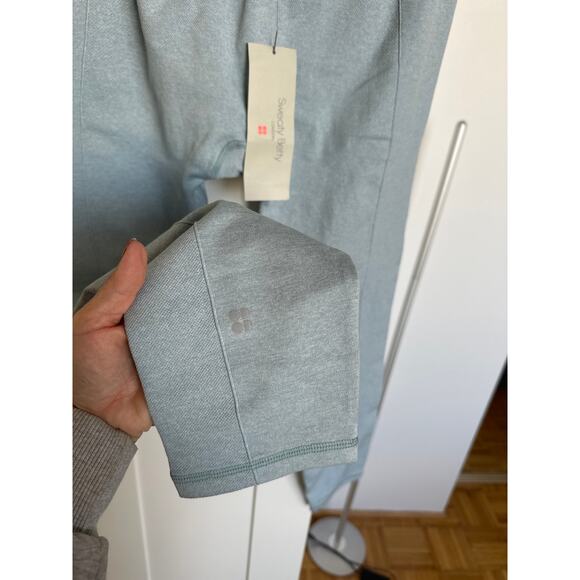 Sweaty Betty Athlete 7/8 Seamless Workout Leggings Women XL Blue High Rise, NWT - Picture 4 of 6